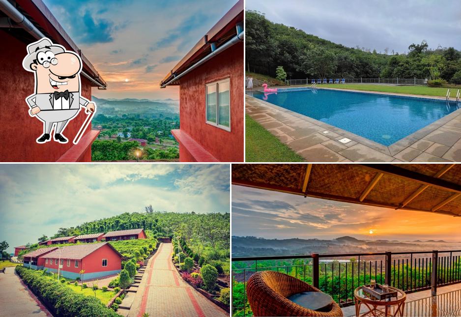 The exterior is an important feature of The Estate Resort
