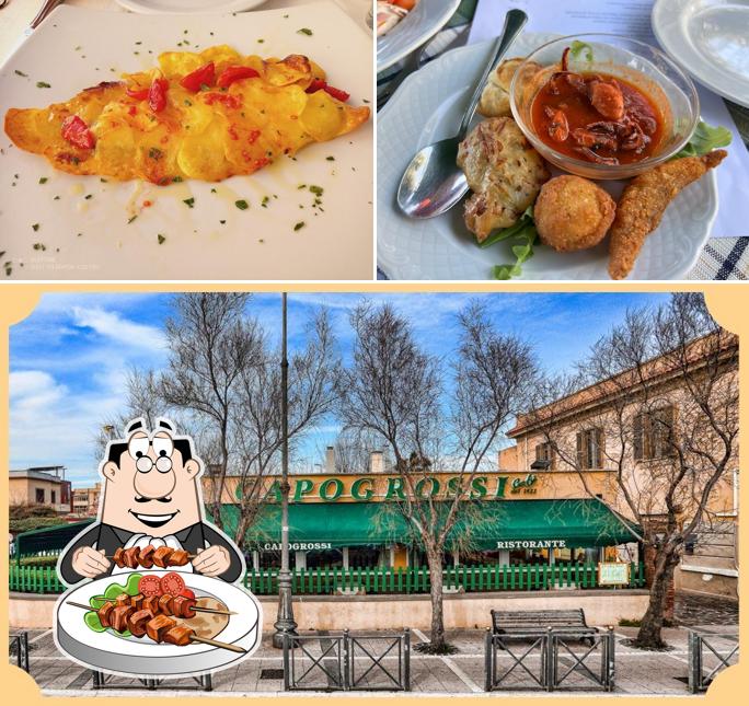 Platti al Ristorante Capogrossi
