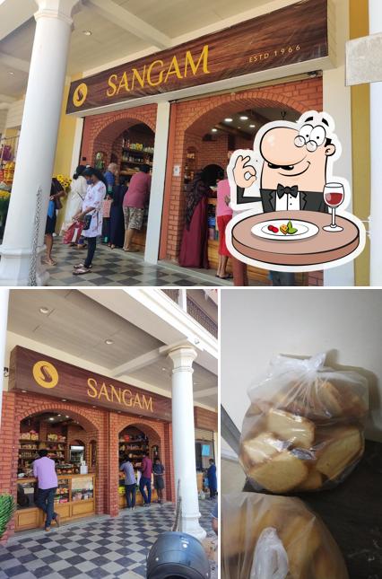 Food at Sangam Bakery संगम बेकरी