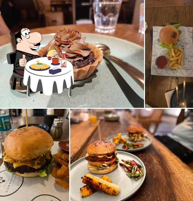 The Commoner’s Kitchen serves a variety of options for burger lovers