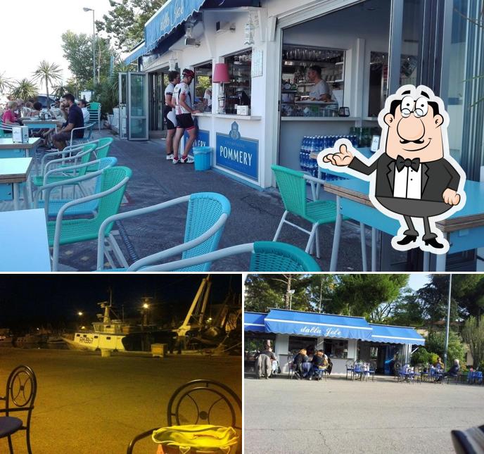 Gli interni di Dalla Jole molo Rimini