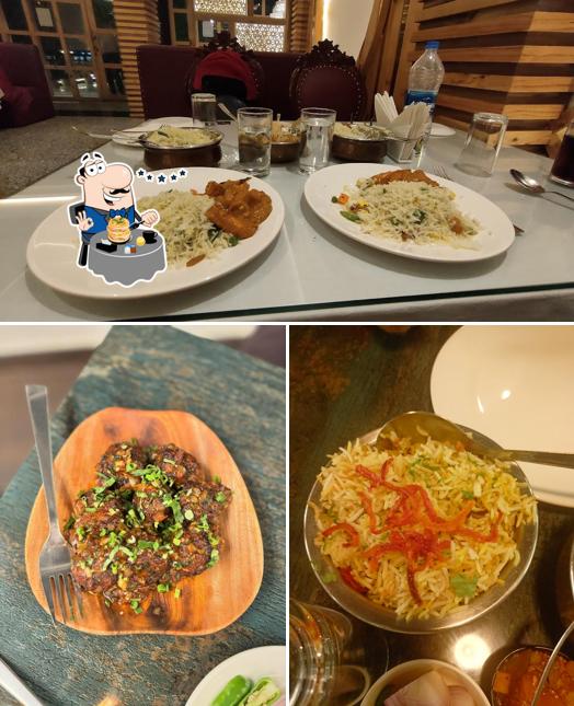 Food at king palace restaurant