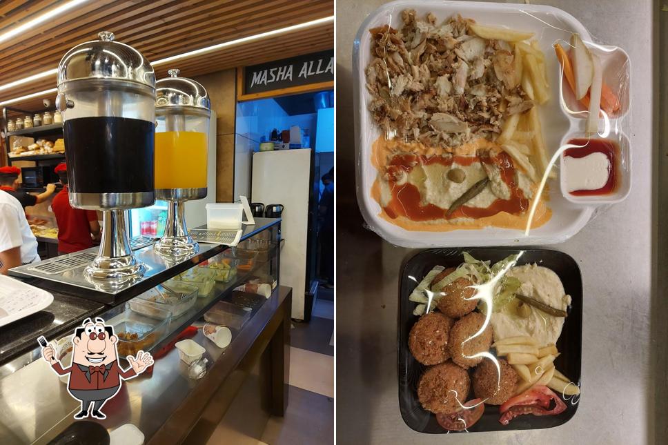 Food at Al Amal Cafe