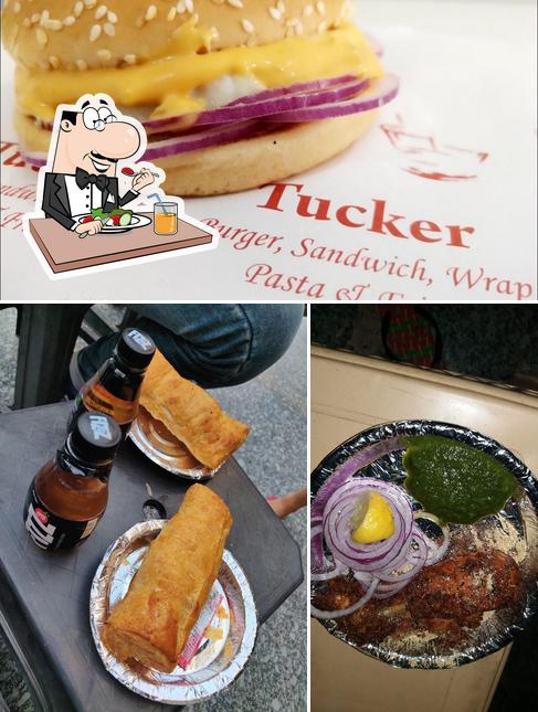 Food at Tucker's Cafe