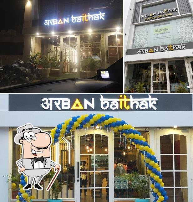 The exterior of Urban Baithak