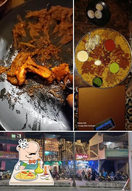 This is the image depicting food and exterior at Kabab King
