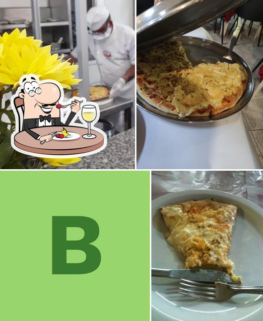 Comida em Pizzaria Bruno´s Pizza