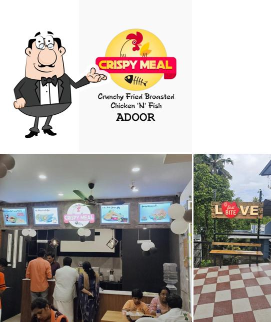 The interior of CRISPY MEAL FRIED CHICKEN N FISH ADOOR