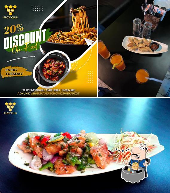 Meals at Flow Club