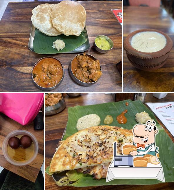Garlic bread at Gottipati Military Hotel 24x7