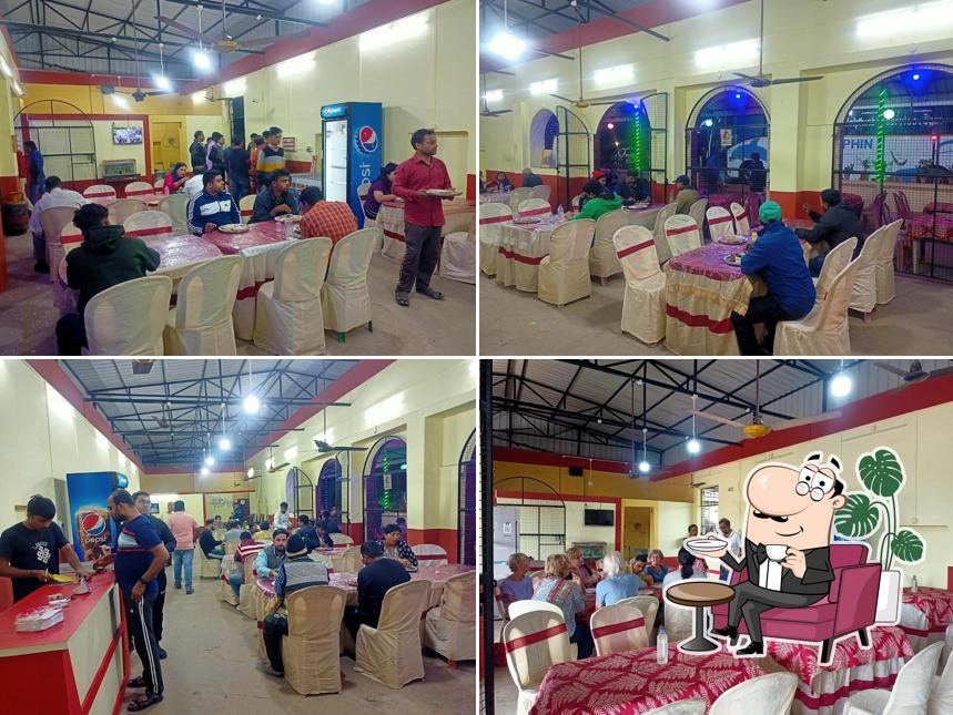 Take a seat at one of the tables at HIGHWAY DHABA