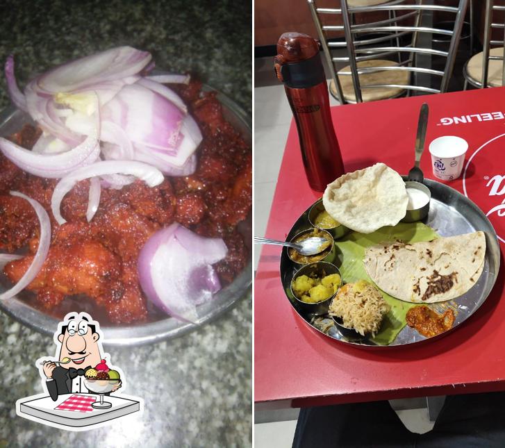 IRCTC Food Track serves a selection of desserts