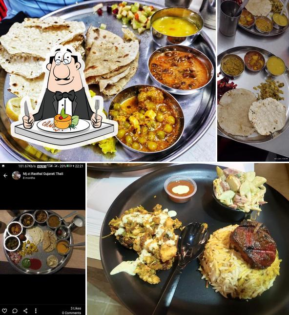 Food at Maa Chamunda Dining Hall