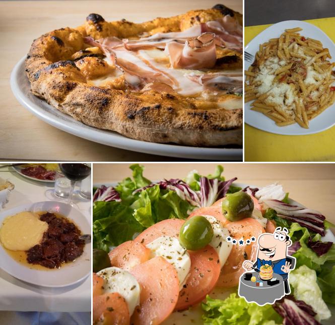 Cibo al Ristorante Pizzeria Madera Cornadella