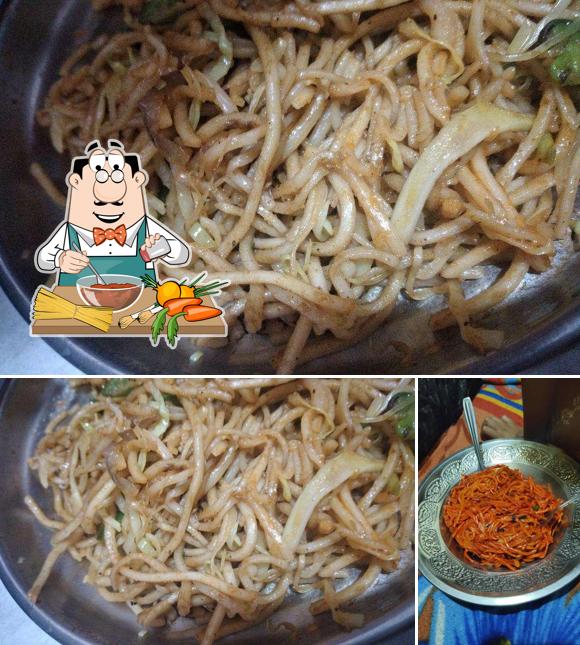 Spaghetti bolognese at Saitara Fast Food Center