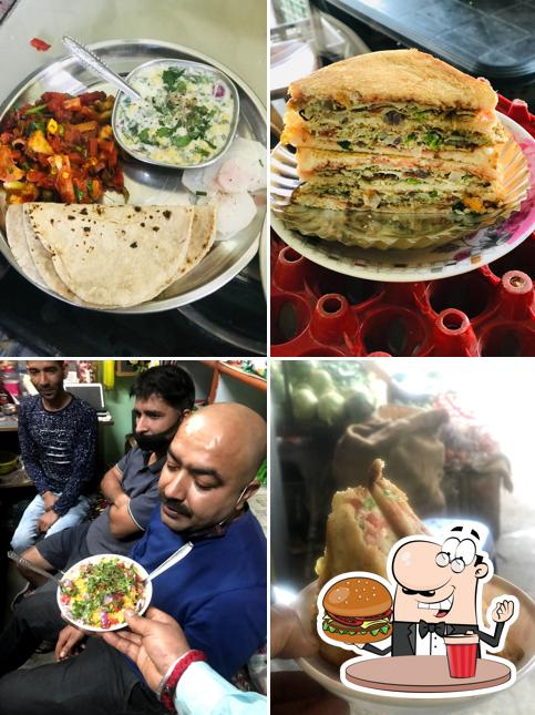 Try out a burger at Sharma Daily Need & Tea Stall