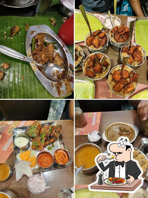 Food at Sree Sampoorana Hotel