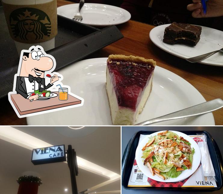 Esta é a foto apresentando comida e exterior no VIENA