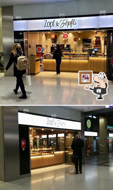 La interni e cibo del ristorante