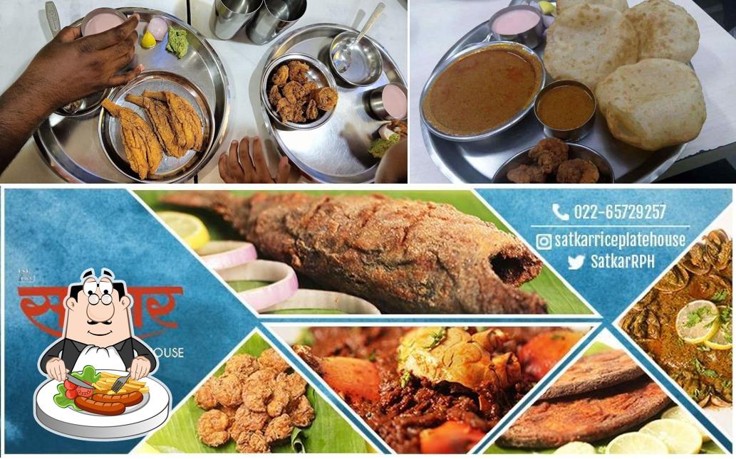 Food at Satkar Rice Plate House