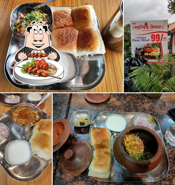 Food at Satvik Misal House
