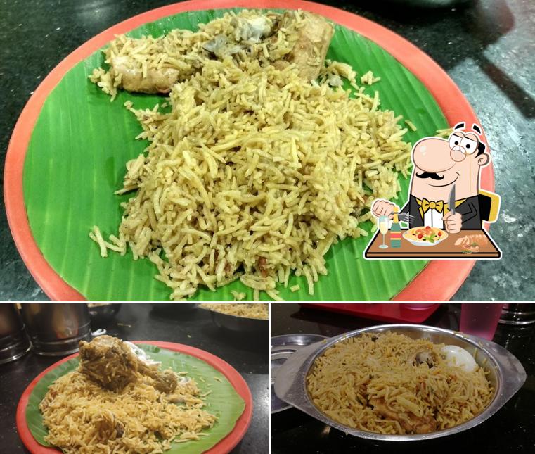 Food at SS Hyderabad Biryani Rolls vs Kababs