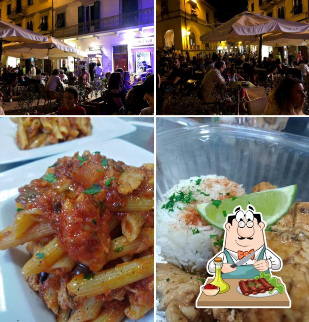 Ordina i piatti di carne a Bar Italia