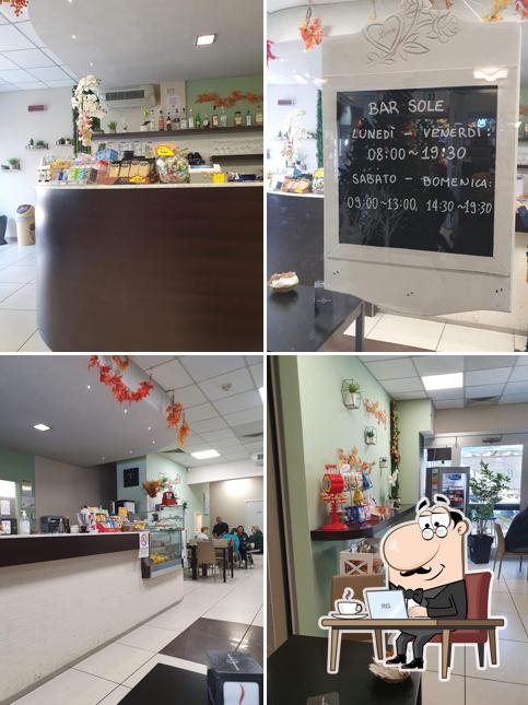 Gli interni di Bar Sole