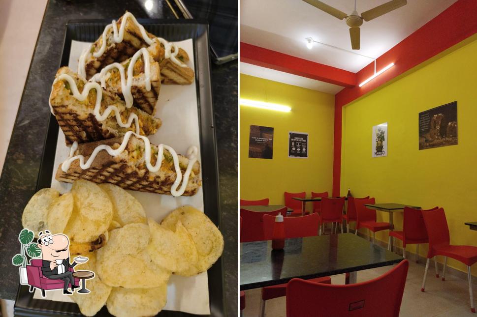 The interior of Food Delite