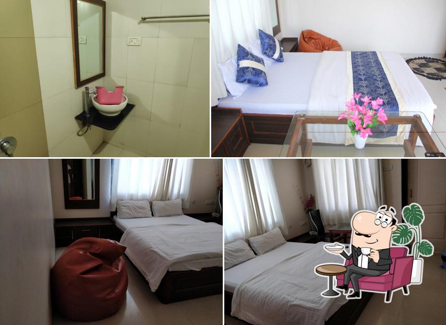 The interior of Hotel Sitara Inn