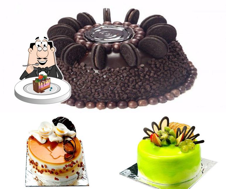 Chocolate cake at Kabhi B