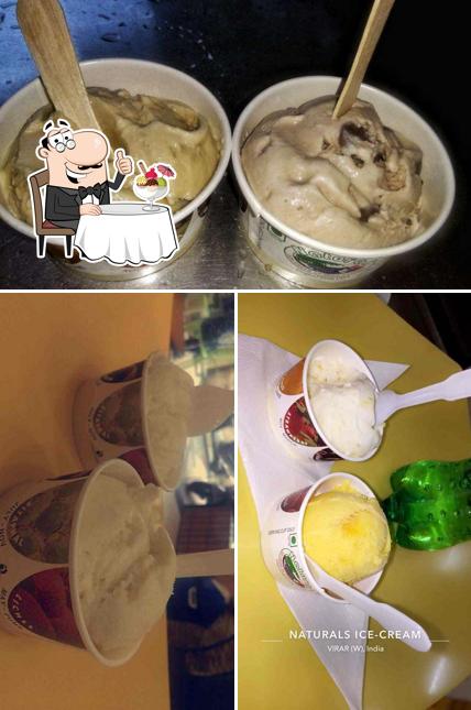 Order the sweet dishes