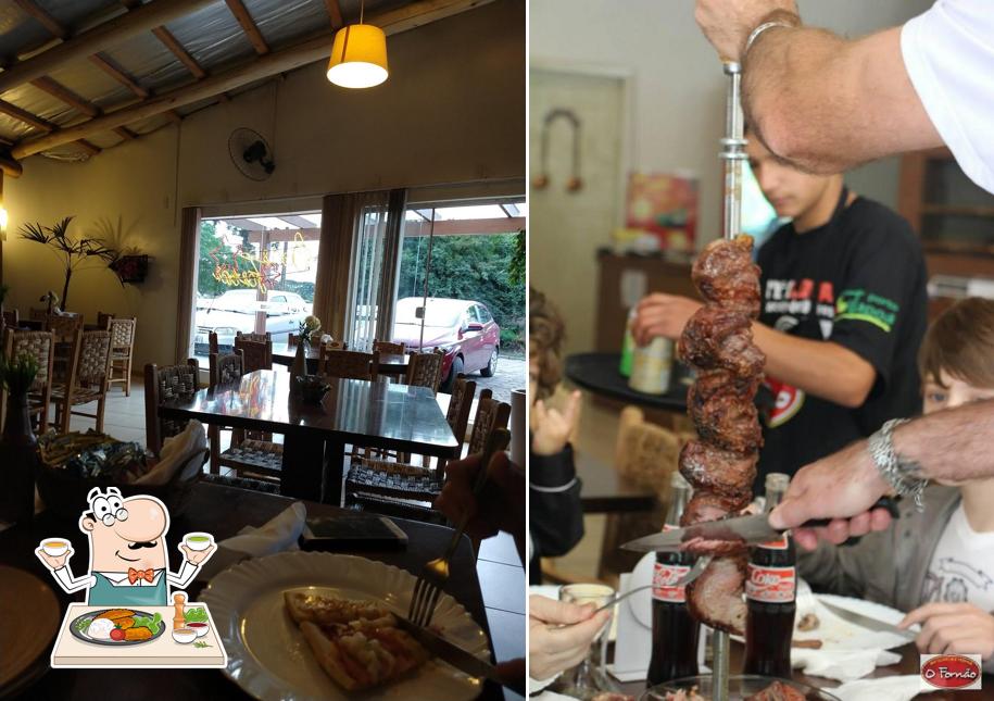 Platos en O Fornão Restaurante e Pizzaria