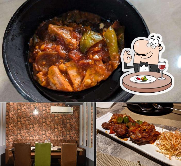 Food at Aurum Boutique Lounge