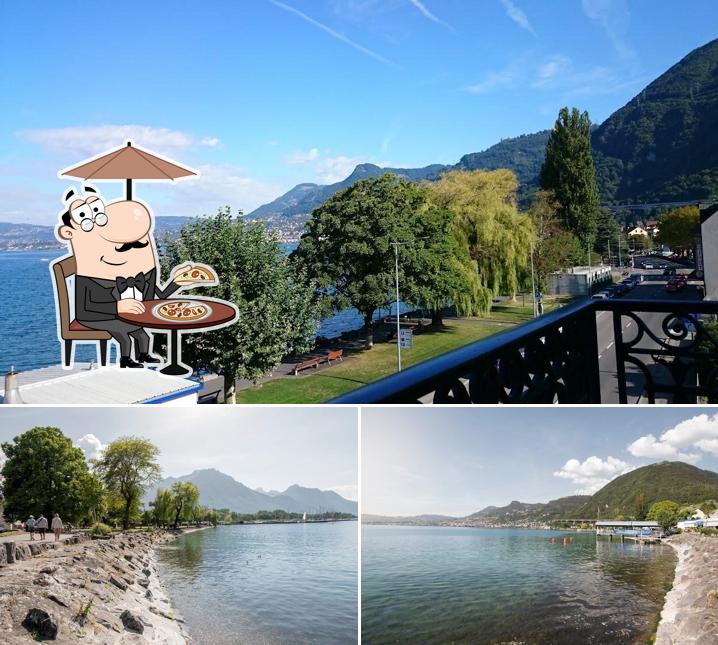 Curiosa tra gli esterni di Hôtel du Port