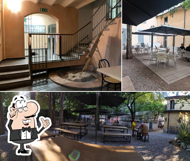 Dai un'occhiata agli interni di Le Bistrot di Villa Burba