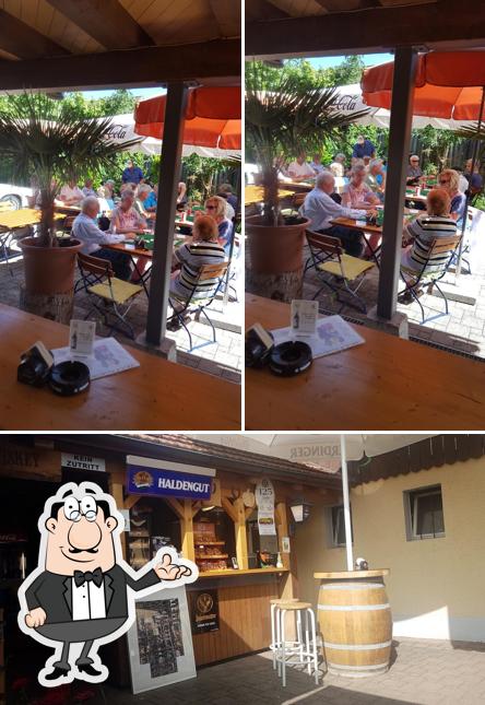 Gli interni di Restaurant Post