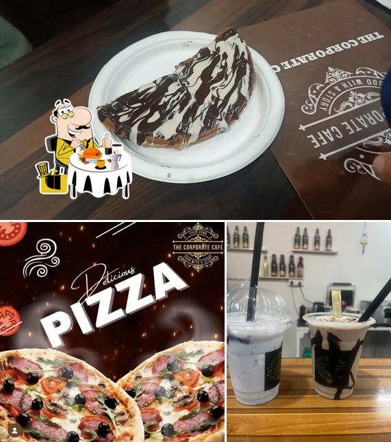 Food at The Corporate Cafe