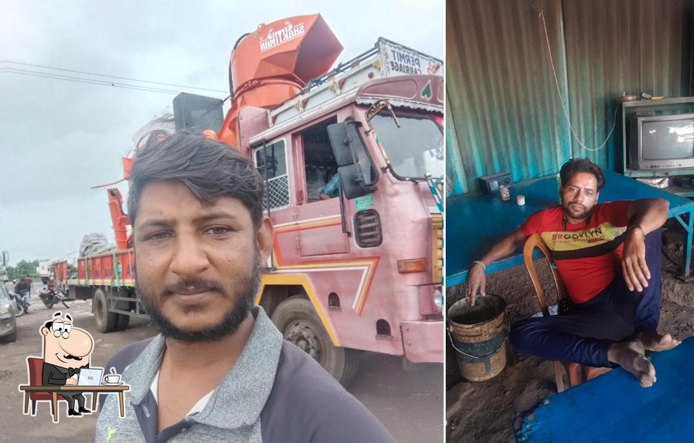 The interior of Govind Dhaba