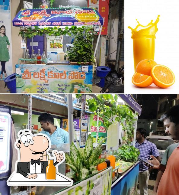 Sri Lakshmi Cooling Soda provides a selection of beverages