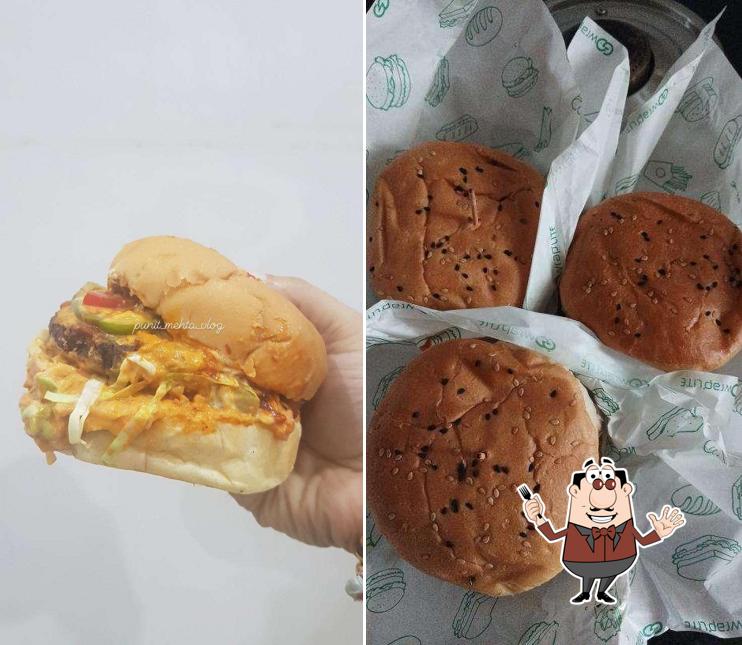 Food at THE BURGER HOUSE