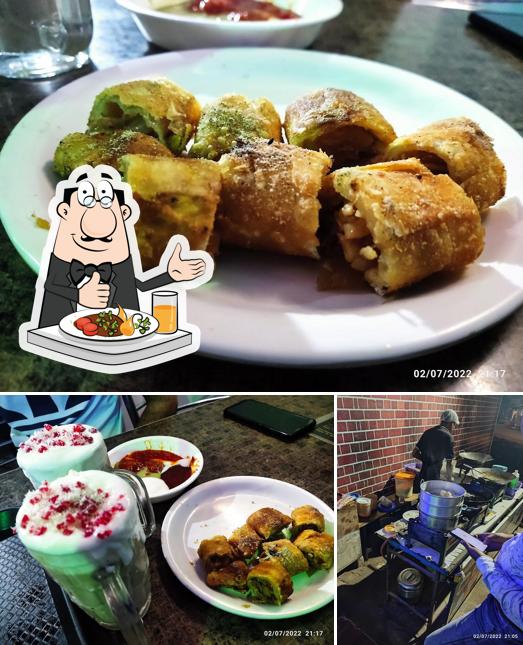 Food at Vintage Cafe