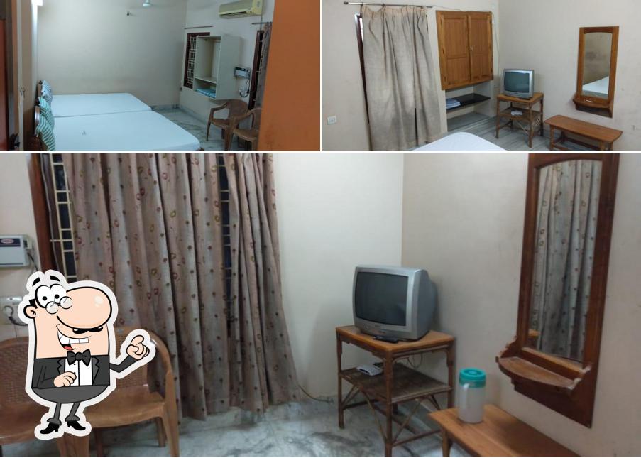 The interior of Sampoorna Restaurant