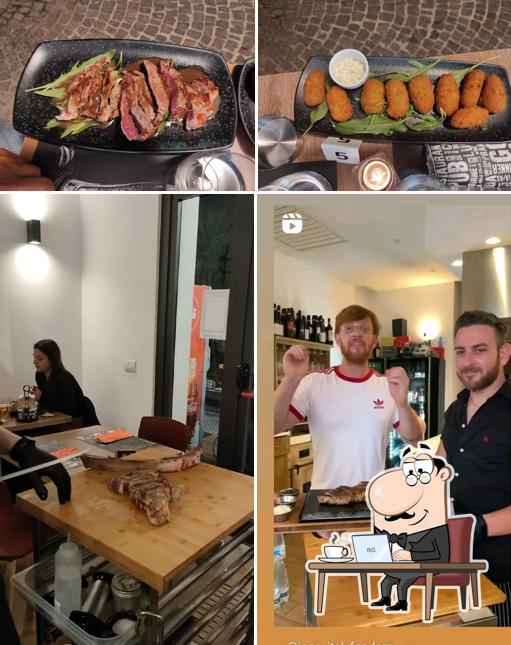 Gli interni di Beersteak