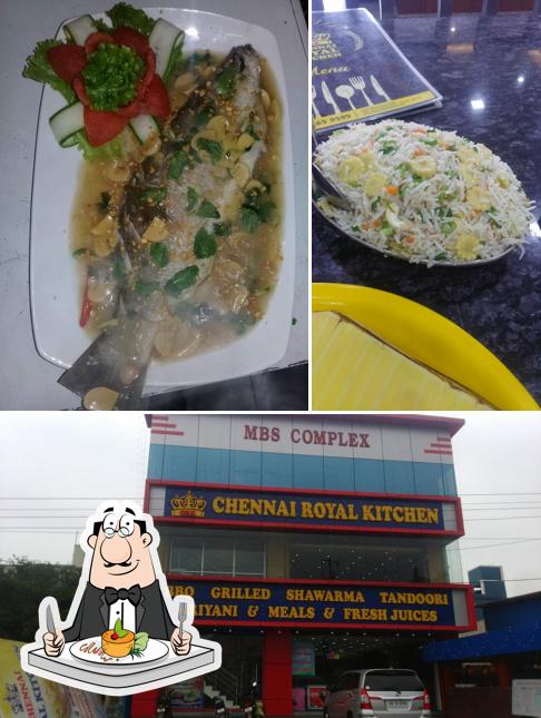 The restaurant's food and exterior