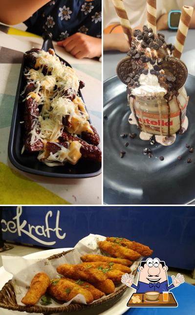 Food at IceKraft & The Secret Kitchen