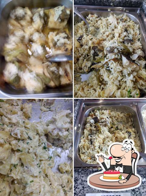 Peça uma das sobremesas