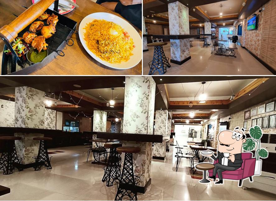 Take a seat at one of the tables at Mama’s Cafe & The Dough Knot By Eva