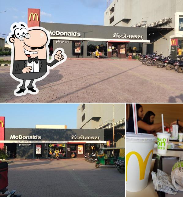 Check out how McDonald's looks outside