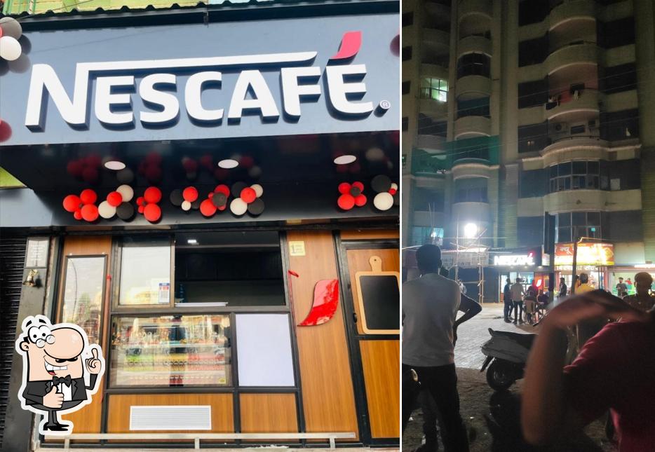 Look at the pic of NESCAFÉ